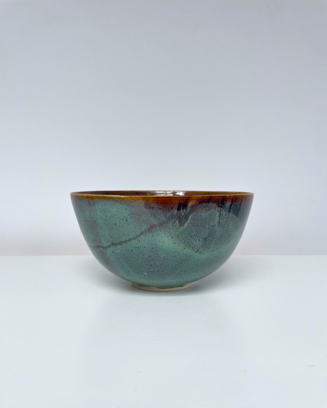 GRAND BOL - BLEU BRUN